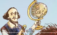Détail de la couverture du numéro 4 des Cahiers Shakespeare en devenir