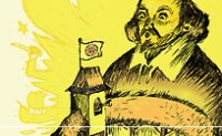Détail de la couverture du numéro 2 des Cahiers Shakespeare en devenir