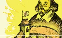 Détail de la couverture du numéro 2 des Cahiers Shakespeare en devenir